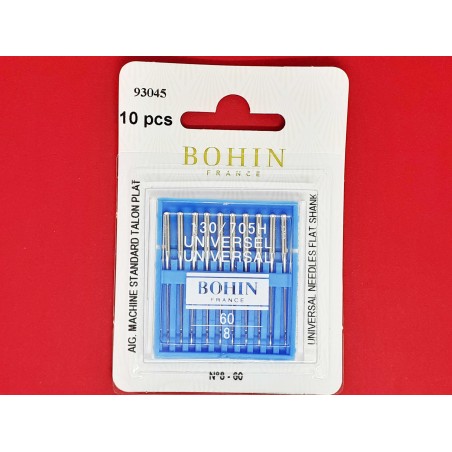 10 Aiguilles Bohin n°8 Taille 60  pour Machine 93045