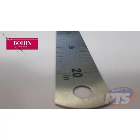 Réglet flexible inox 50 cm Bohin
